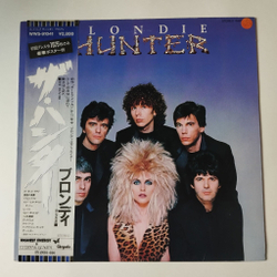 Винтажная виниловая пластинка LP Blondie The Hunter (Japan 1982) (Obi Copy) Orchid Club
