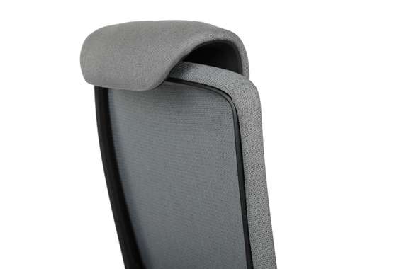 Кресло Gemini EGE-002A Черный пластик/Серый