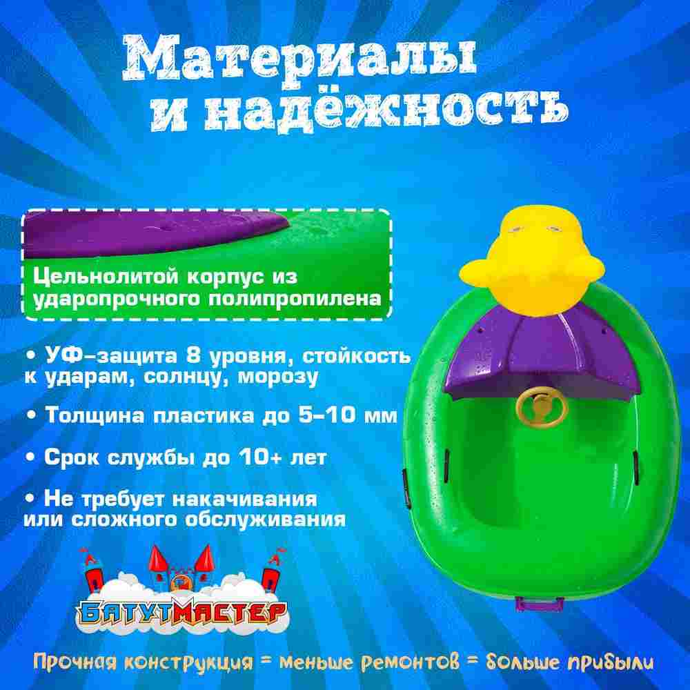 Электрическая лодка-катамаран «Жираф » XL взрослая, 1+1