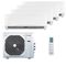 Мультисплит система на 4 комнаты Eurohoff EMMULT - 09 x 4 / EMMULT - 42/5