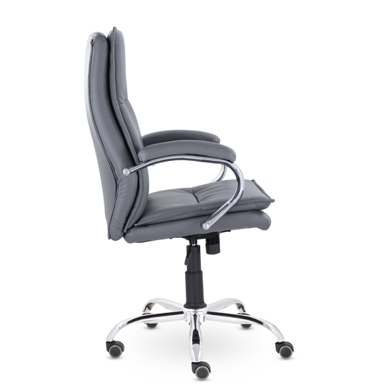 Кресло СН-701 Куба В хром ХДП Ср S-0422 (темно-серый)