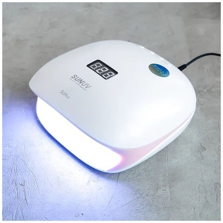 Лампа для маникюра SUNUV 4S розовая ОРИГИНАЛ, 36 кварц. диодов