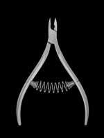 Кусачки для кожи со спиральной пружиной, длина режущей кромки 7 мм