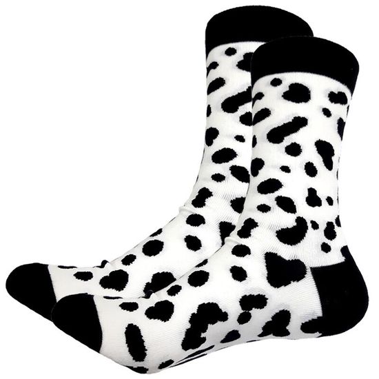 Носки Пятнистый, р-р 38-44 (черно-белый)
