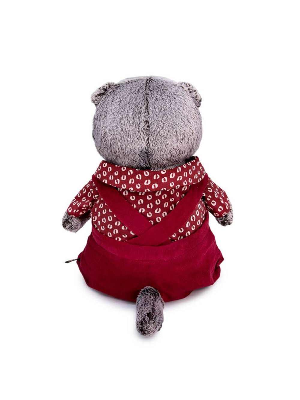 Мягкая игрушка Басик в кофейном комплекте 19 см