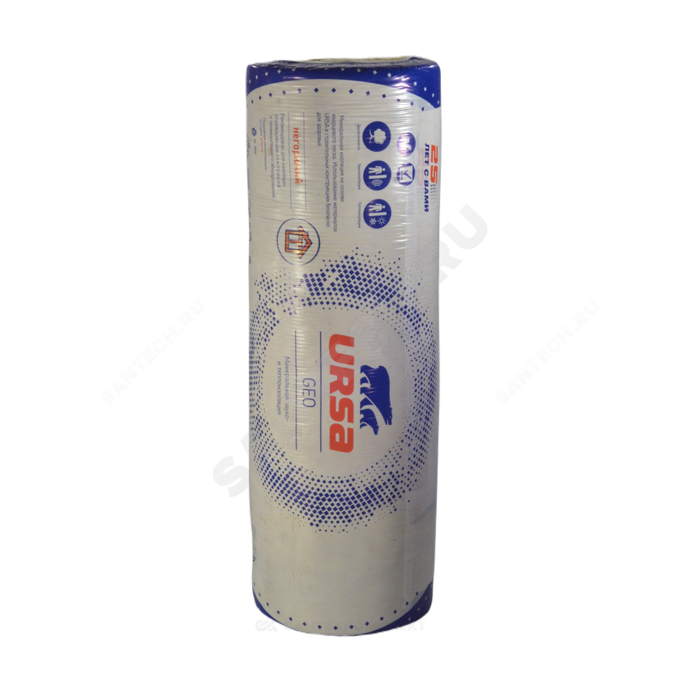 Рулон минеральная вата GEO М-25 50х1200-9 URSA