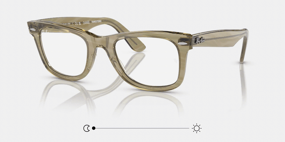 RAY-BAN ORIGINAL WAYFARER CHANGE TRANSITIONS RB2140 1387GG