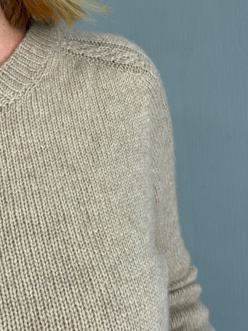 Пряжа Mongolia Cashmere 26/2 (100% кашемир) 1300 м/100 гр, бежевый меланж (органик)