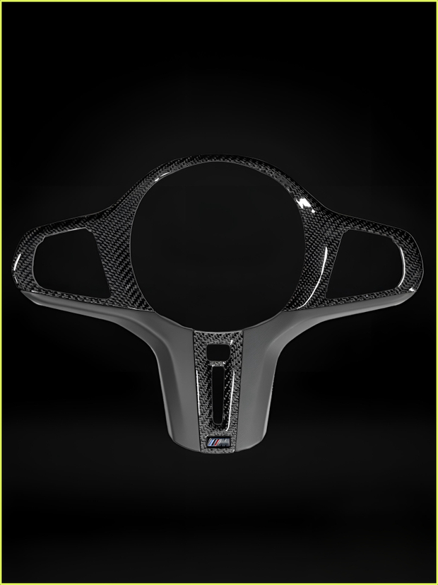 Carbon Fiber Steering Wheel Cover