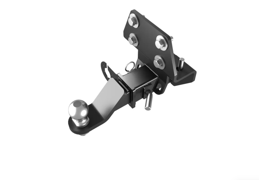 Фаркоп под квадрат на Toyota Land Cruiser Prado(120/150) 2002-2024, Lexus GX(460/470) 2002-2024 (паспорт и сертификат в комплекте)(без электрики)T23.01E