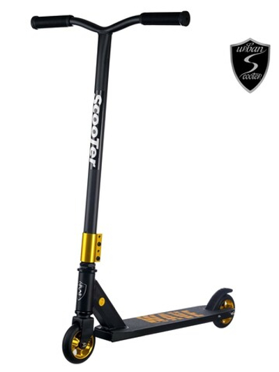Трюковой самокат Urban Scooter Wave желтый