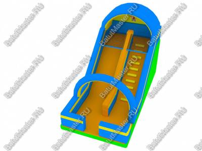 Коммерческий надувной батут "Жонглирующий клоун" 7*3.5*4.5 м