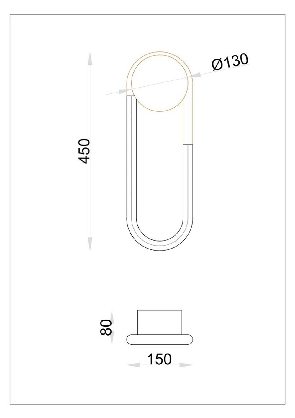 Настенный светильник Arte lamp