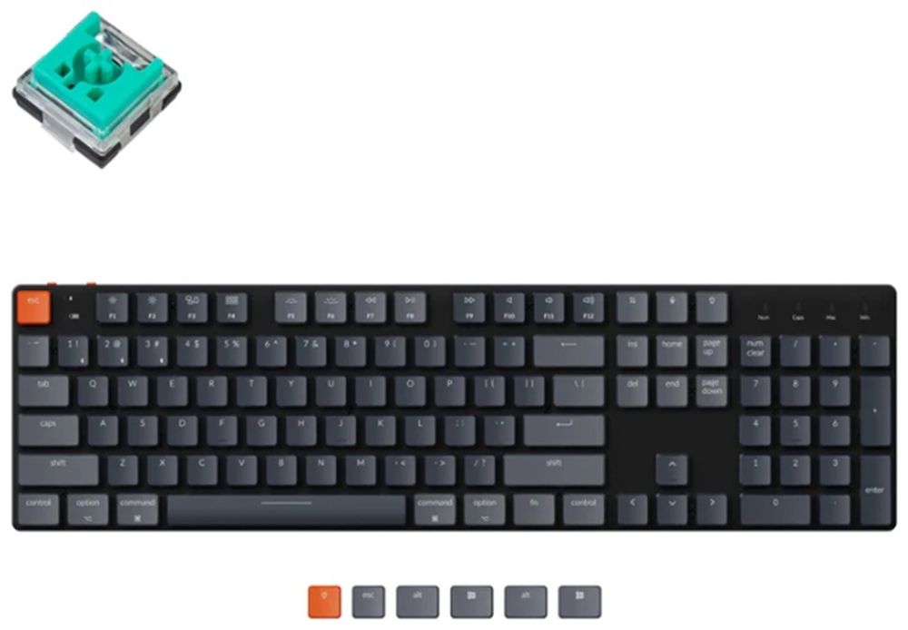 Клавиатура Keychron K5 SE K5SE-E5-RU черный