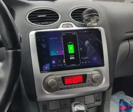 Магнитола для Ford Focus 2 2004-2011 (климат) - Airoc 2K AU-1702A на Android 13, TS20, 12/512Гб, SIM-слот