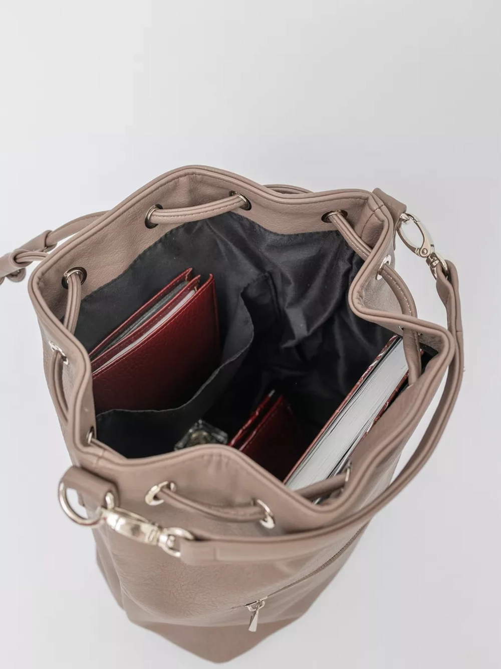 сумка через плечо тоут средняя мешок