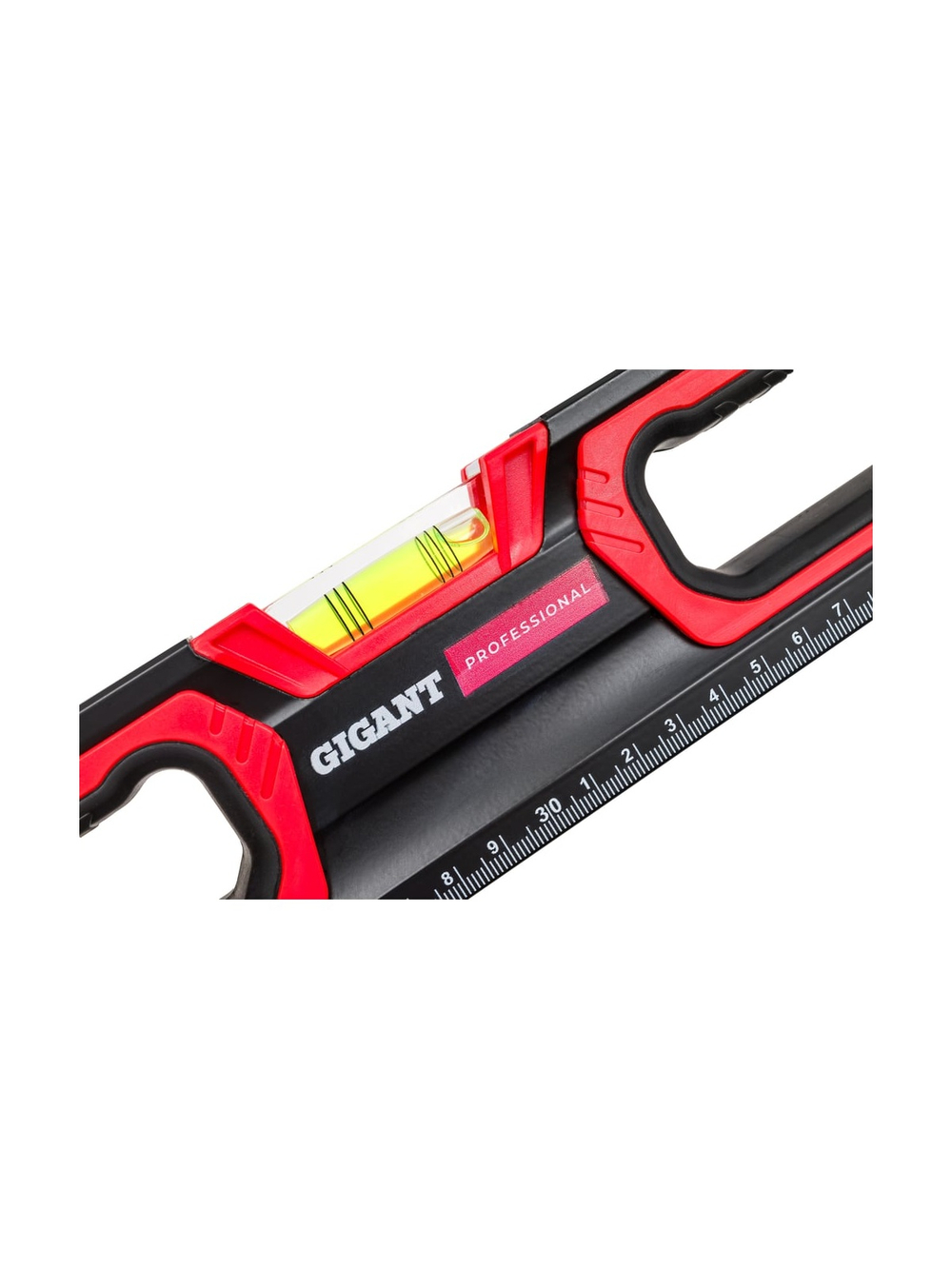 Алюминиевый магнитный фрезерованный уровень Gigant Professional 600 мм 3 глазка GPGW-60-3