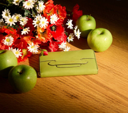 Nike Matt Apple (1,1-1,3 мм) цв. Зеленый, натуральная кожа