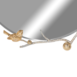 Зеркало настенное Терра Бранч Айвори Мраморное золото