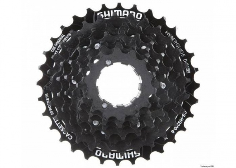 Кассета 8ск 2-720167 TOURNEY 12-32 CS-HG200 ECSHG2008232T Китай черная SHIMANO