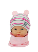 Комплект для девочки р.48-50 (Мегашапка) 7919