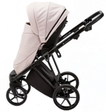 Детская коляска Adamex Belissa 2 в 1 B-PS26 (РОЗОВЫЙ+РОЗОВ.ПЕРЛ.ПЕРФ.КОЖА)