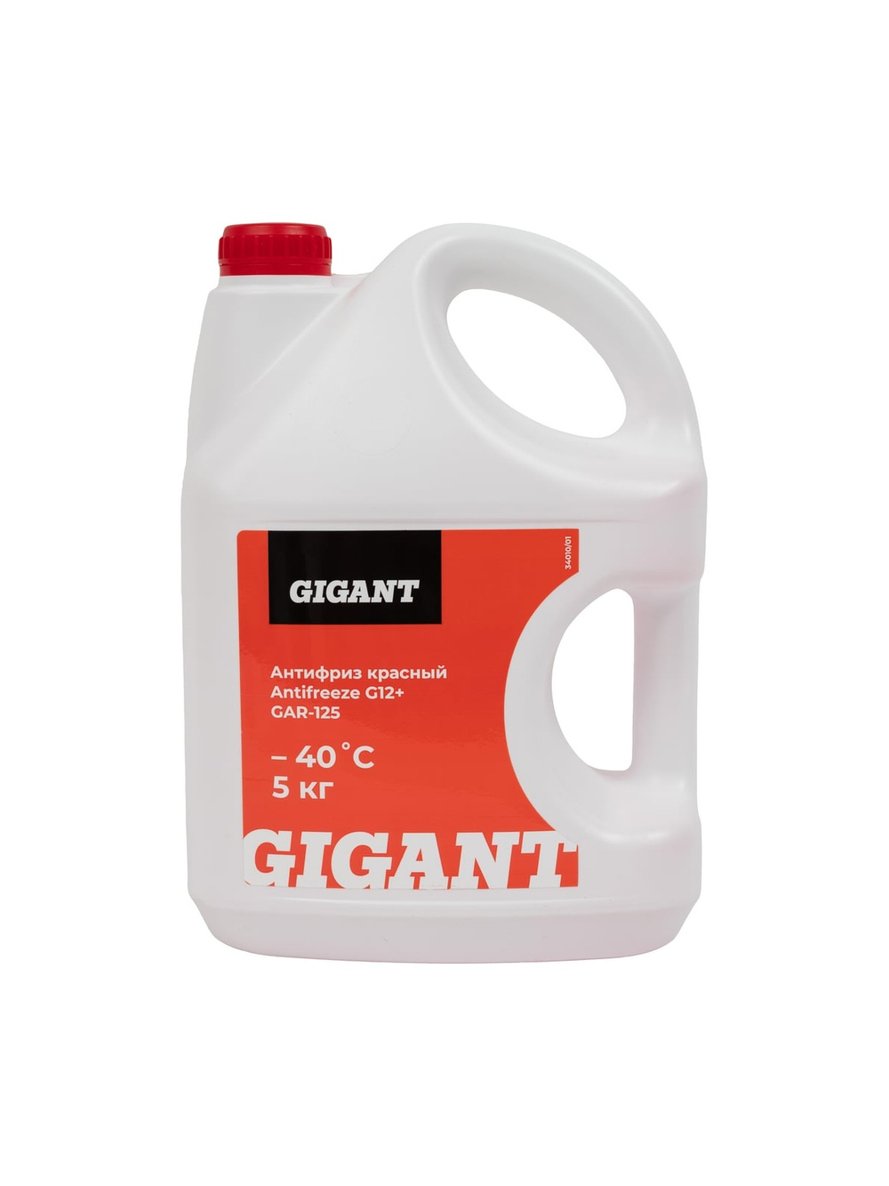 Жидкость охлаждающая низкозамерзающая марки Антифриз Antifreeze G12+ Long Life, 5кг., Gigant GAR-125