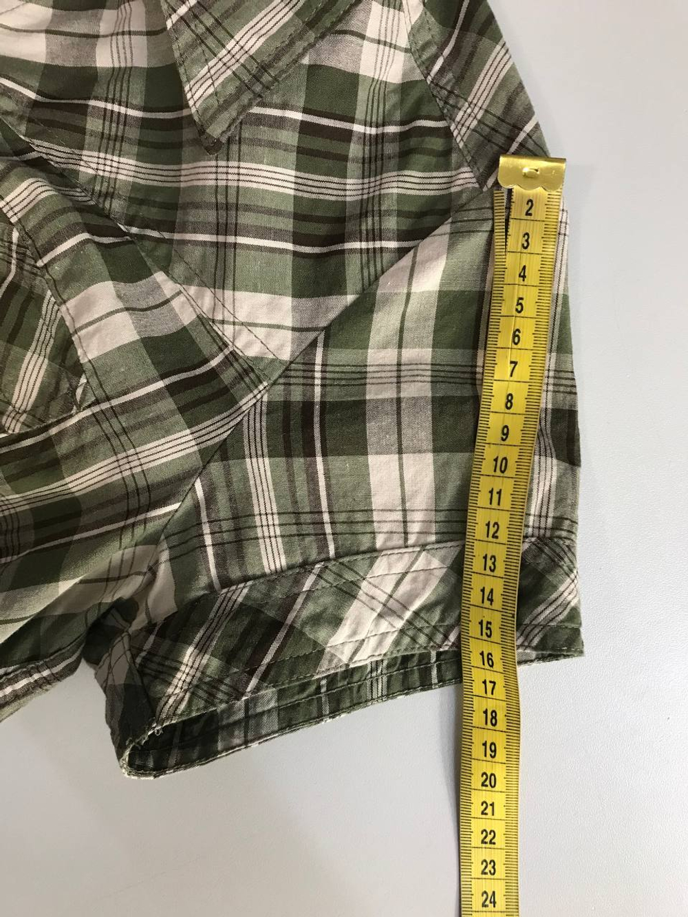 Рубашка Bpc в клетку, маркировка 38, визуально на 44 размер