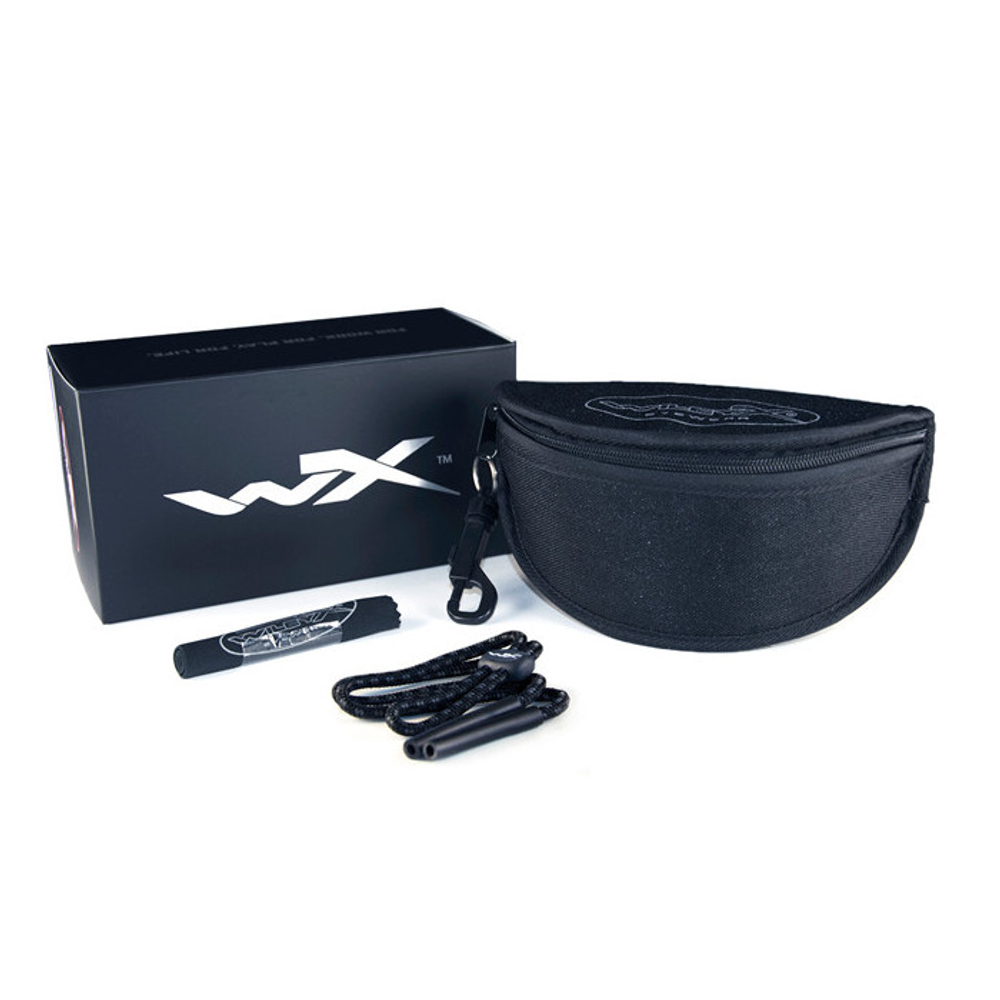 Очки тактические-защитные WILEY-X WX VAPOR СOMM (FRAME: MATTE BLACK, LENS: CLEAR + GREY + RUST)