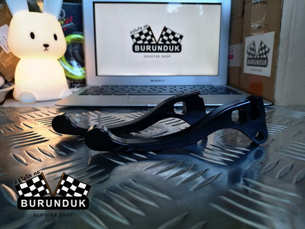 ТОРМОЗНАЯ РУКОЯТКА [только для барабанных тормозов] чёрные DIO AF / ZX