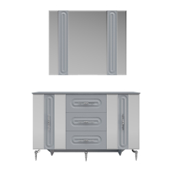 Коллекция “Галакси” серая серебро