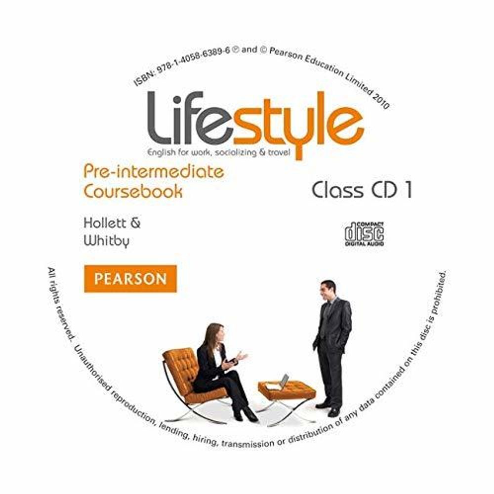 Lifestyle Pre-Int Class CDs х2 !!**