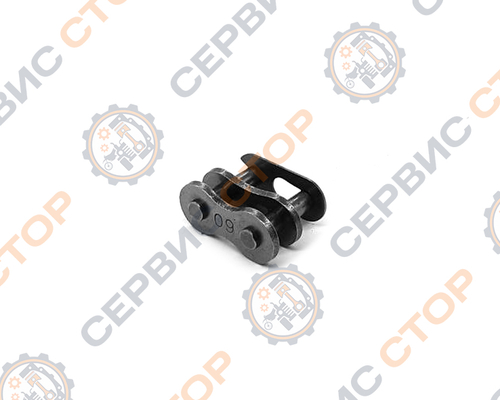 Замок (Звено 12А-1 CL) цепи однорядной редуктора  почвофрезы (СПР-19,05-32)