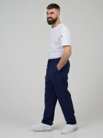 Брюки мужские повара кондитера "Кобальт", цвет темно-синий