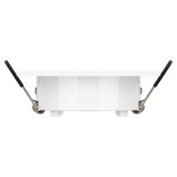 Встраиваемый светильник декоративный ЭРА KL90 WH MR16/GU5.3 белый, пластиковый