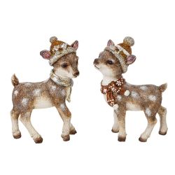 GAEM Фигурка декоративная "Олень", L13 W6 H18 см, 2в.
