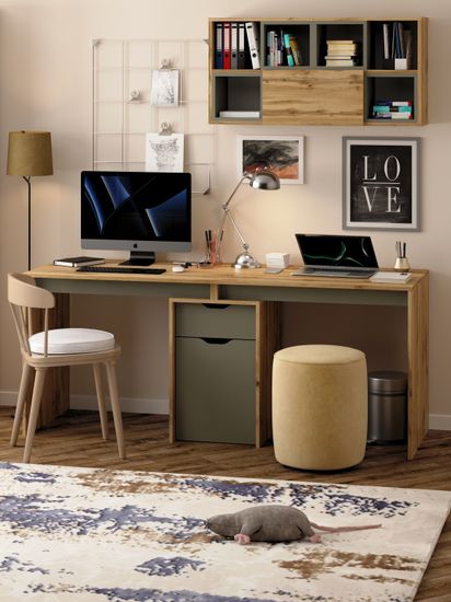 дуб вотан / хаки