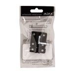 Шпингалет мебельный металлический SPD40х30 BL черный