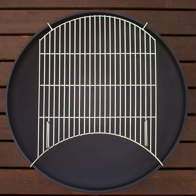 Решетка-гриль, диаметр 80 см. (Concretika)