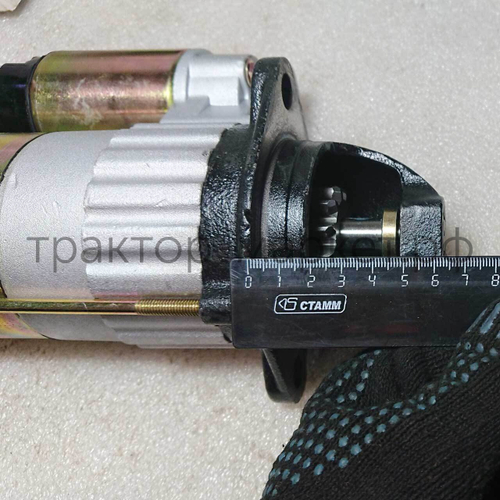 Стартер (75мм/112мм/ h=63 мм; 11 зуб.) Lобщ.=270 мм редукторный