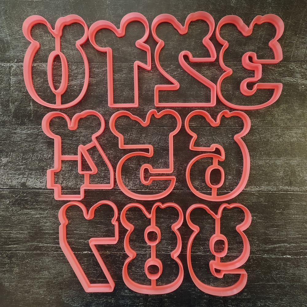 Цифры №20 Микки