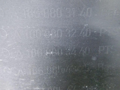 Бампер передний Mercedes M W166 (2011-2015) AMG