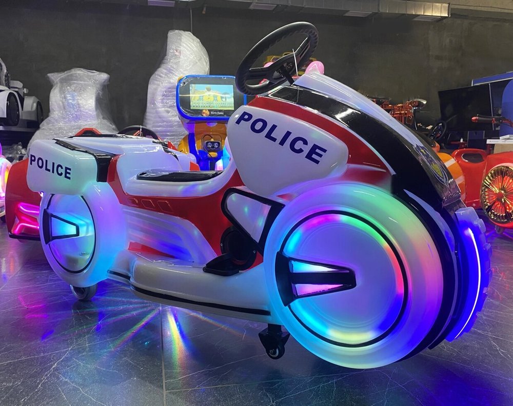 Прокатный аттракцион «Мото полиция» Электромобиль