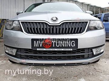 СПОЙЛЕР ПЕРЕДНЕГО БАМПЕРА SKODA RAPID