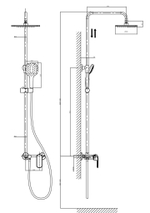 Душевая стойка DK Venice Gondola (DA1023701B14)