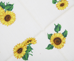 Хлебница 17х17 Old Florence Girasoli зелёная  Италия