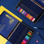 Карандаши цветные Deli "Finenolo", 24 цвета, в метал. коробке