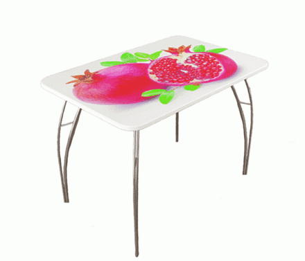 Стол обеденный фотопечать Гранат ДСВ-Мебель