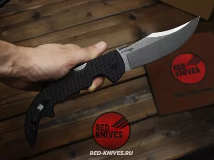 Нож Cold Steel Espada Large - черная рукоять, клинок стоунвош RK-483