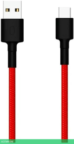 Кабель Xiaomi Mi Type-C Braided Cable SJV4110GL Red